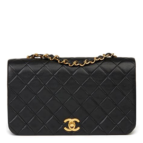 vintage chanel bags 1990s|vintage chanel full flap bag.